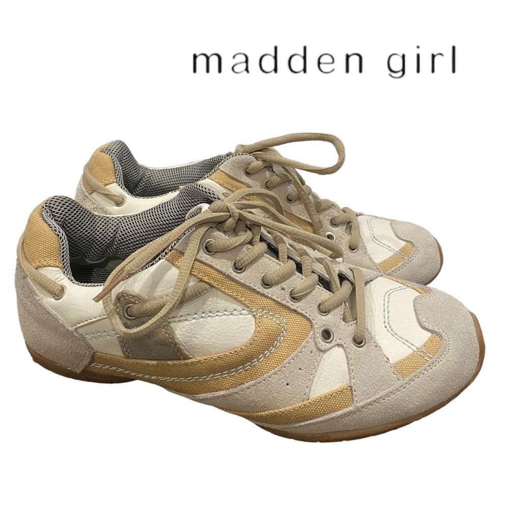 Madden Girl Sprintir Women's Tie Tennis Shoes Sneakers 7.5